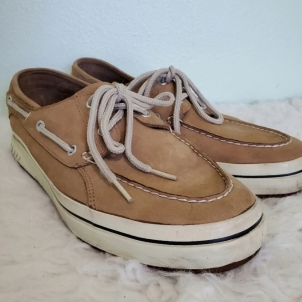 SOLD! Sperry Topsider | Leather Deck Shoes - Picture 1 of 9
